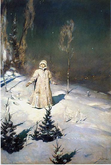 Viktor Vasnetsov Snow Maiden Norge oil painting art